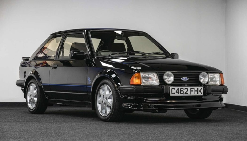 Princess Diana’s 1985 Ford Escort RS Turbo S1 Heads to Auction