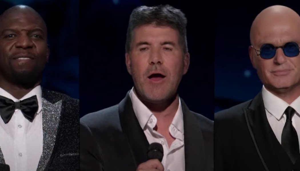 Simon Cowell, Howie Mandel and Terry Crews ‘Sing’ ‘Nessun Dorma’ on ‘AGT’: Watch