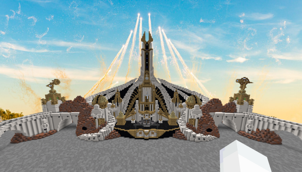 Someone Recreated Tomorrowland’s “Reflection of Love” Stage In Minecraft