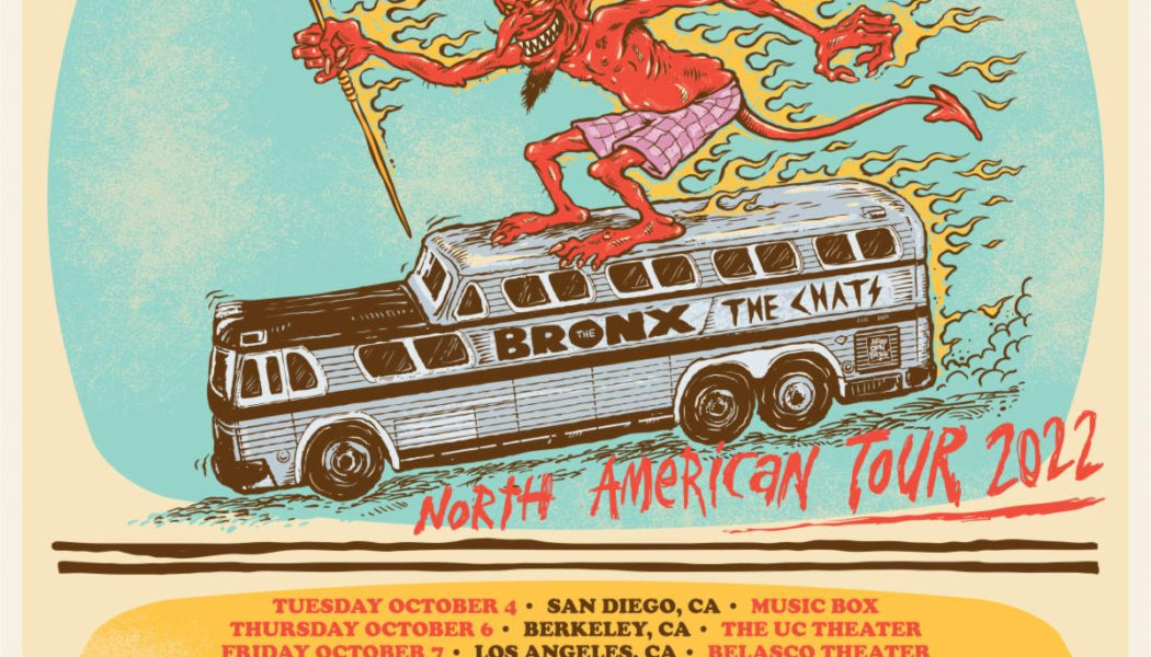 The Bronx Announce Fall 2022 North American Tour, Including Co-Headlining Run with The Chats