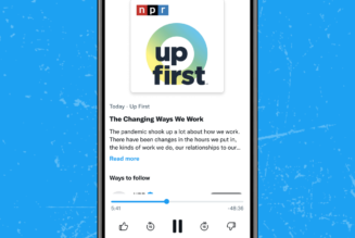 Twitter is becoming a podcast app