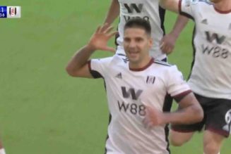 WATCH: Gabriel howler gifts Mitrovic 100th Fulham goal