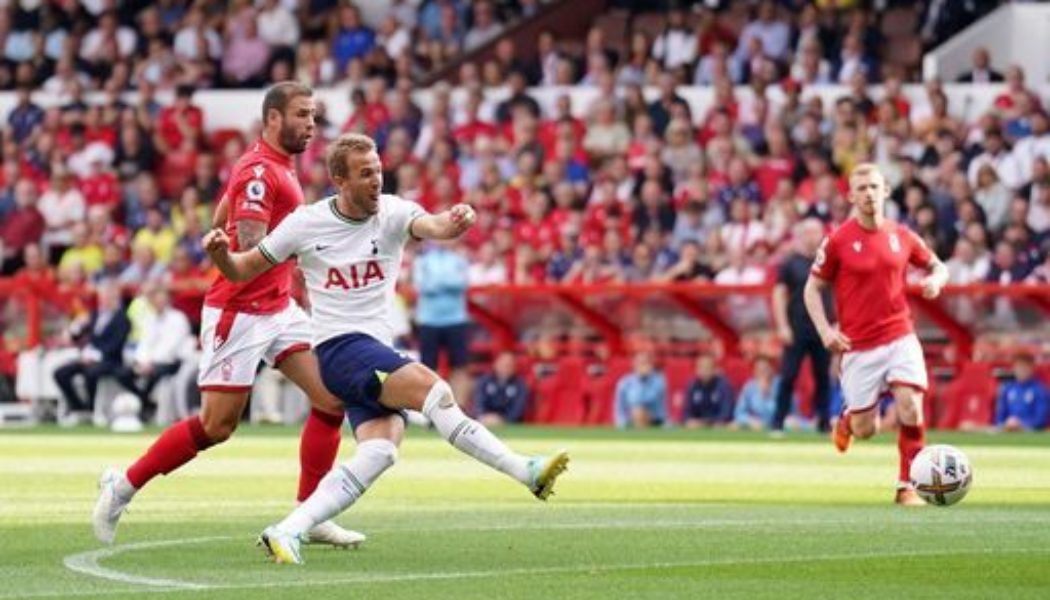 WATCH: Kane strikes early as Spurs take the lead early at the City Ground