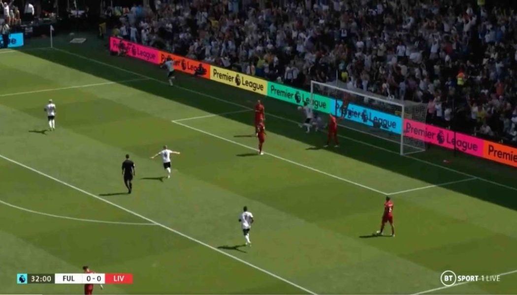 WATCH: Mitrovic opens scoring with header for Fulham against Liverpool