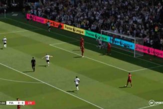 WATCH: Mitrovic opens scoring with header for Fulham against Liverpool