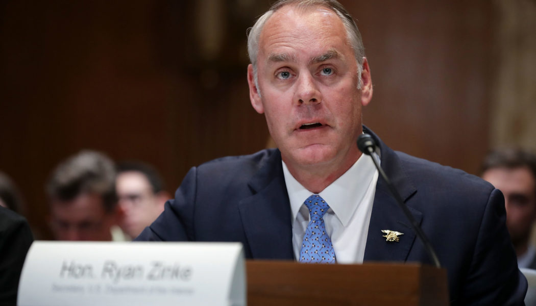 Watchdog: Trump Interior Secretary Zinke lied during casino investigation