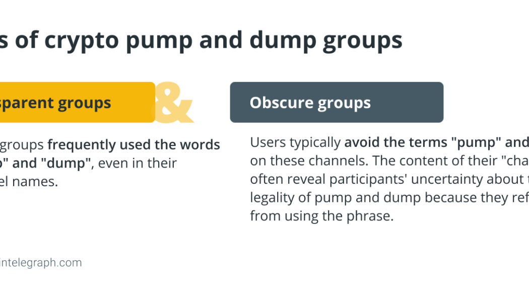 What are crypto pump and dump groups? Are they legal?