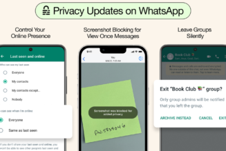 WhatsApp’s new update makes it easier to avoid your friends