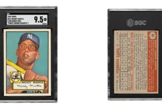 1952 Mickey Mantle Baseball Card Shatters Records With $12.6 Million USD Sale