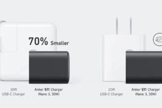 Anker’s 30W Nano 3 looks like Apple’s tiny iPhone plug, but it can charge laptops