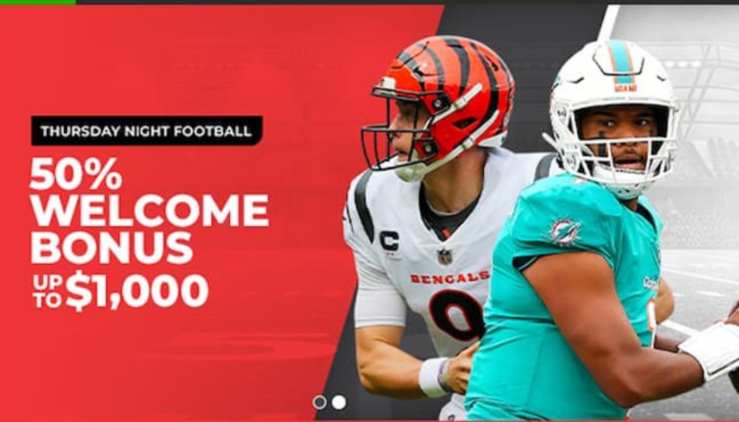 Best NFL Sportsbook Promo Codes For Dolphins vs Bengals Thursday Night Football Free Bets