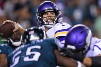 Eagles players talking trash after locking up Justin Jefferson