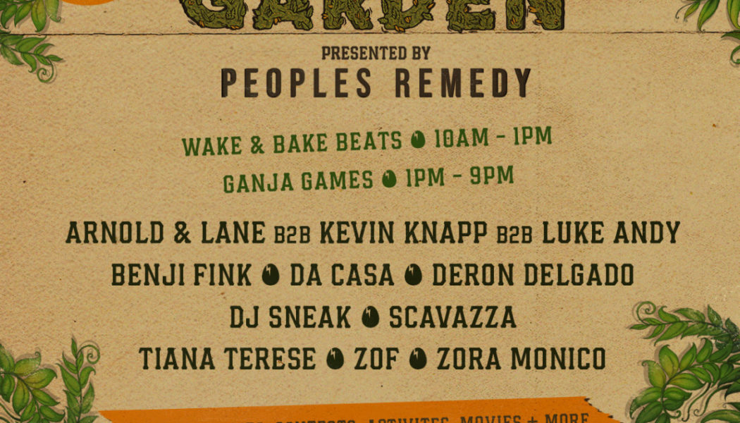 “Ganja Garden”: Cannabis Culture Comes to Dirtybird Campout