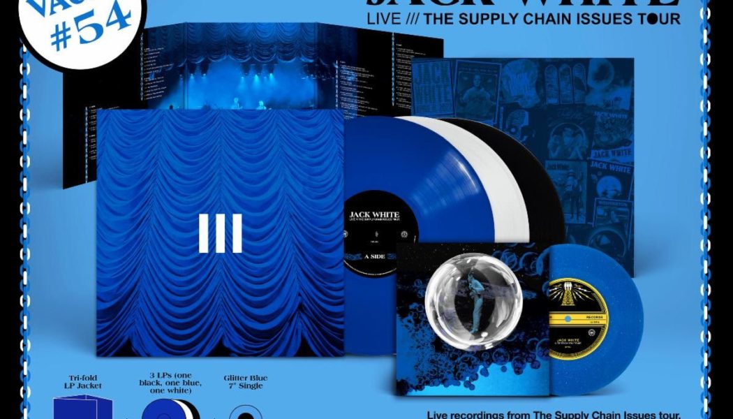 Jack White Announces New Live Album Recorded During Current Tour