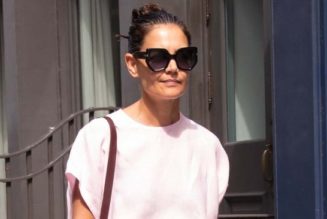 Katie Holmes’s £50 Mango Jeans Will Sell Out by Tomorrow, Guaranteed