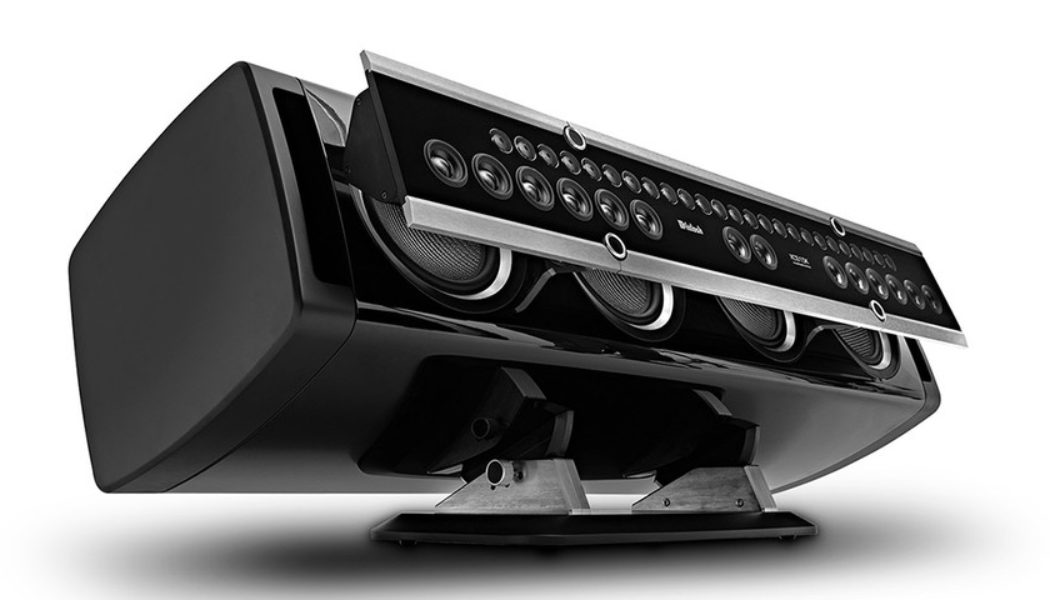 McIntosh Labs’ XCS1.5K Center Channel Loudspeaker Packs a Total of 43 Drivers