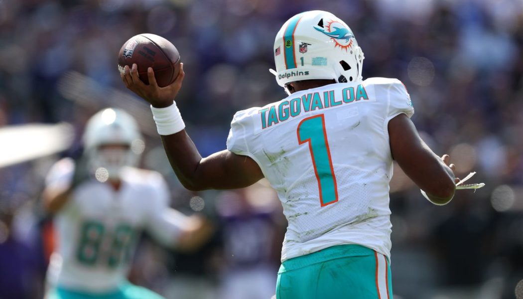 Miami Dolphins QB Tua Tagovailoa named AFC Offensive Player of the Week