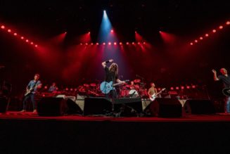 Miley Cyrus, Foo Fighters, and Def Leppard Do “Photograph” at Taylor Hawkins Tribute Concert in L.A.