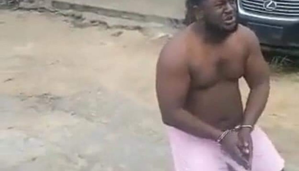 My Wife Just Had A Baby, Suspected Kidnapper Wails