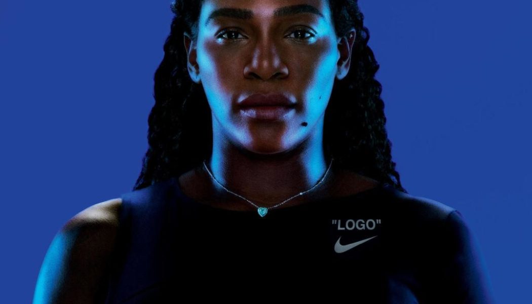 Nike Gifts Serena Williams A Pair Of Virgil Abloh Inspired Air Force 1’s