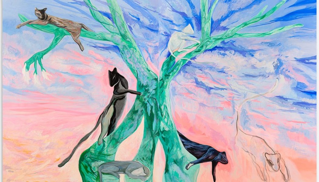 Paolo Salvador Is Showcasing His Latest Allegorical Paintings at Peres Projects