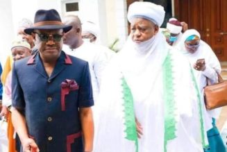 PHOTOS: Sultan of Sokoto Visits Gov Wike in Port Harcourt to Allegedly Beg Him to Back Down and Support Atiku