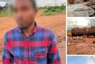 Police Busted Illegal Petroleum Refining Site In Edo State, arrests two suspects