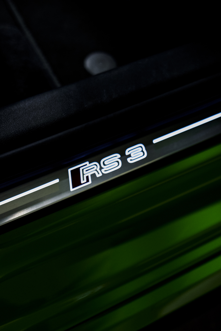 Audi RS3 2022 Kyalami Green Hot Hatchback Hypebeast Test Drive Review Mercedes AMG A45S Volkswagen Golf R Competitor