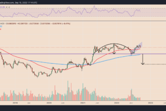 The floppening? Ethereum price weakens post-Merge, risking 55% drop against Bitcoin