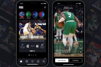 The new NBA app introduces a TikTok-like vertical video feed