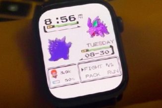 This is How You get a Custom ‘Pokémon’ Battle Apple Watch Face