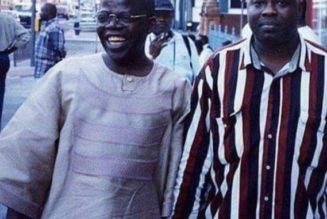 Tinubu with Dele Momodu in London 1996. Three years later, He started building Lagos