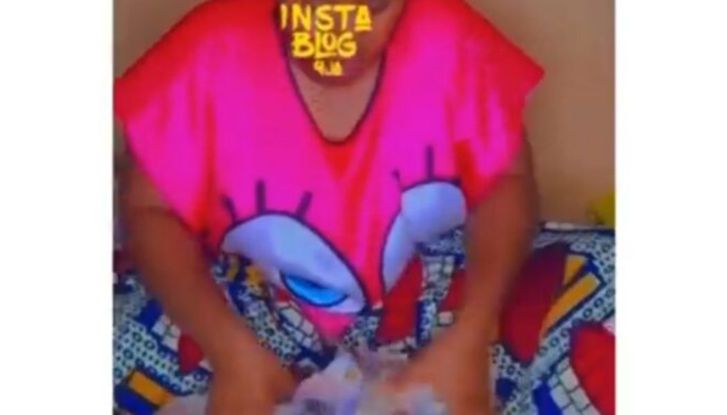 VIDEO: Lady laments as rats devour N500k she kept to pay house rent
