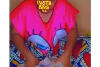 VIDEO: Lady laments as rats devour N500k she kept to pay house rent