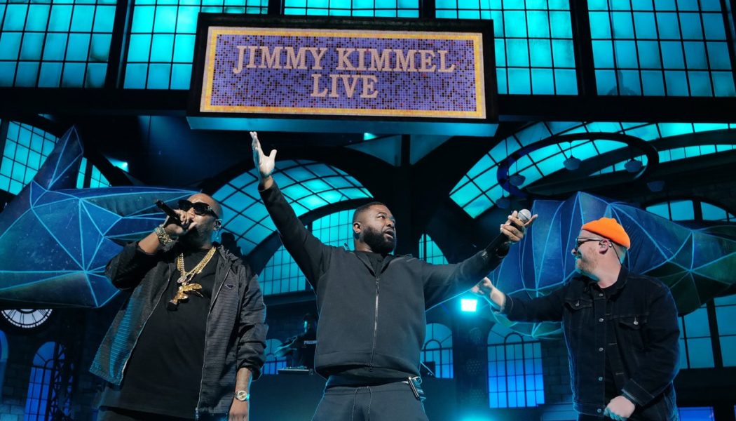Watch Run the Jewels, Greg Nice, and DJ Premier Do “Ooh La La” on Kimmel