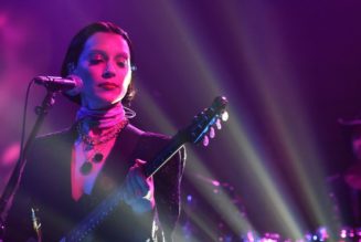 Watch St. Vincent Perform “Down” on Colbert