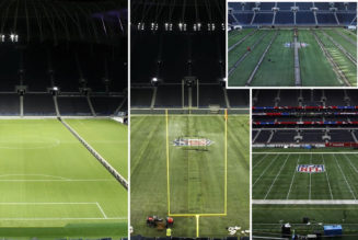WATCH : Tottenham’s £1 Billion Stadium Transformed Into NFL Arena