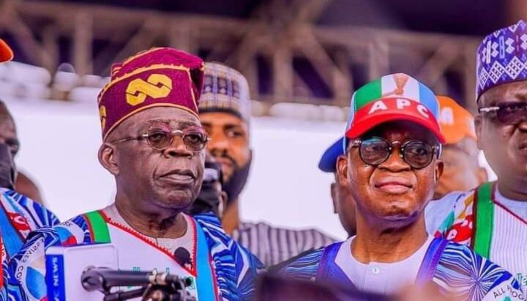 2023: Osun’ll Deliver One Million Votes For Tinubu – Oyetola