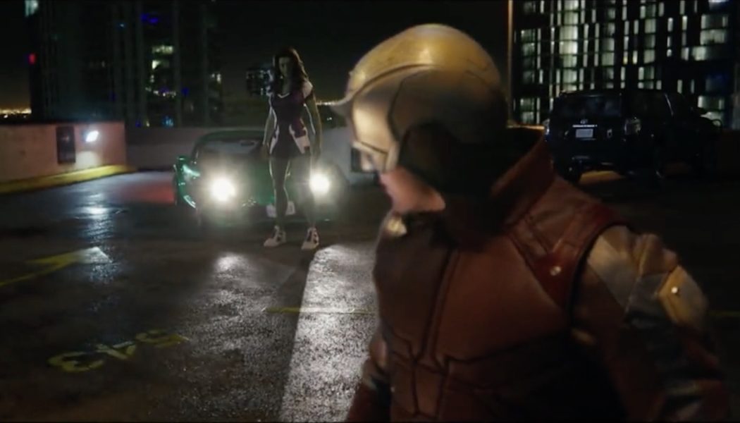 Charlie Cox’s “Ass Remains Un-Whooped” When Daredevil Meets She-Hulk in Preview Clip: Watch
