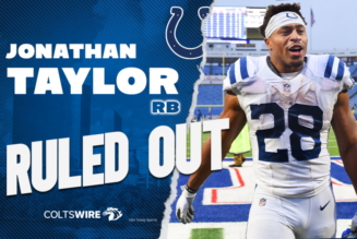 Colts Jonathan Taylor Ruled Out Ahead of Thursday Night