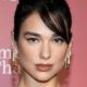 Dua Lipa Gives Wednesday Addams Halloween Costume an Edgy Update in Cutout Shirt