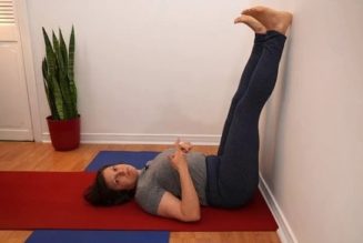 Health Benefits Of Hanging Up Your Legs Against The Wall