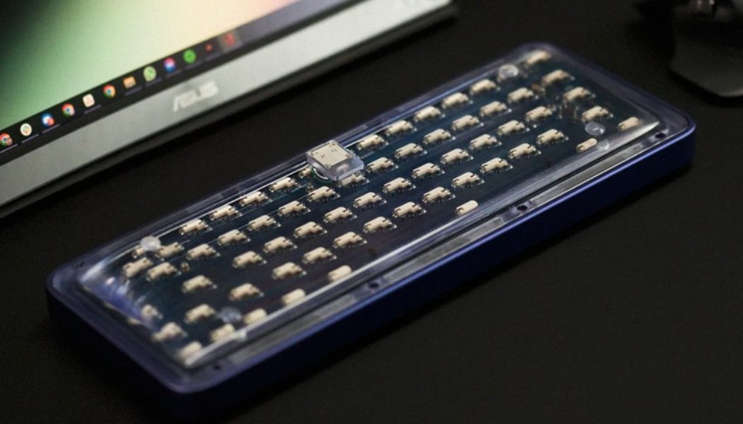 HIBI Design’s HIBIKI 65% Mechanical Keyboard Features an “Exhibition Case Back”