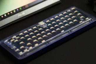 HIBI Design’s HIBIKI 65% Mechanical Keyboard Features an “Exhibition Case Back”