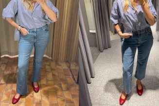 I Just Found the Best Straight-Leg Jeans for Midsize Girls With Hips