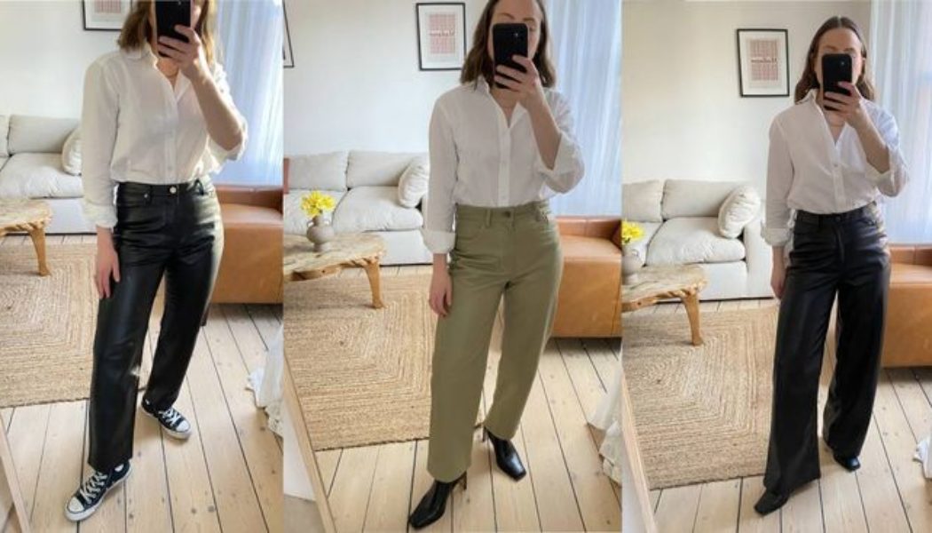 I Just Tried On So Many High-Street Leather Trousers—These 11 Were the Best