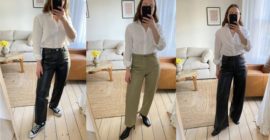 I Just Tried On So Many High-Street Leather Trousers—These 11 Were the Best