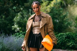 I Spotted This Controversial Skirt Trend All Over Fashion Month