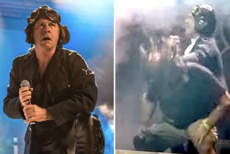 Iron Maiden’s Bruce Dickinson Forcibly Removes Fan from Stage During Concert: Watch