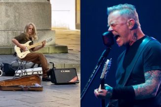Kid’s Impressive Street Performance of “Master of Puppets” Earns Props from Metallica: Watch
